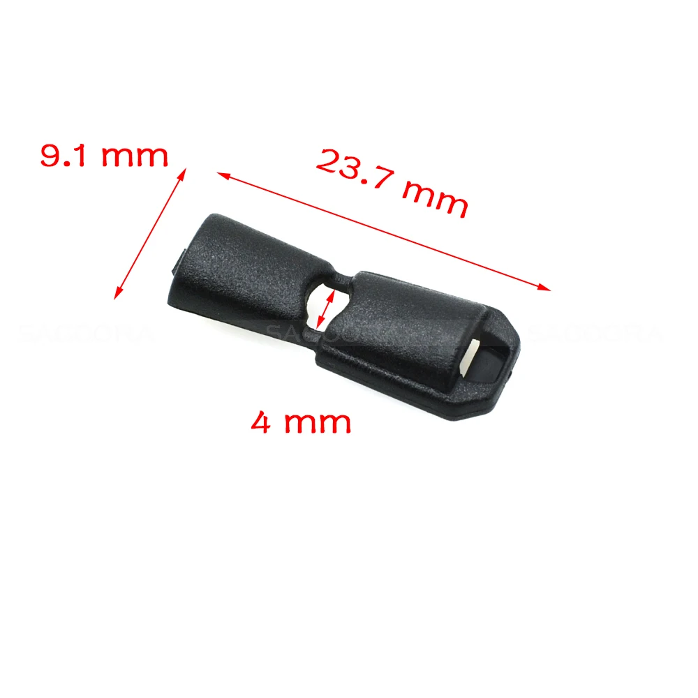 10 шт. заглушки для шнура на молнии|cord lock stopper|cord lockcord locks cord stoppers |