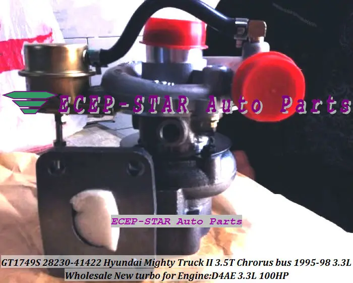 Бесплатная доставка GT1749S 28230-41421 471037-5002S 471037 Турбокомпрессор Для HYUNDAI Mighty Truck 3 5 T