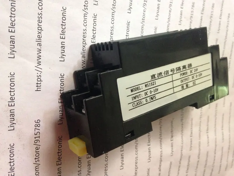WS1521 DC Передатчик изоляции сигнала напряжения/4 20MA модуль преобразователя тока