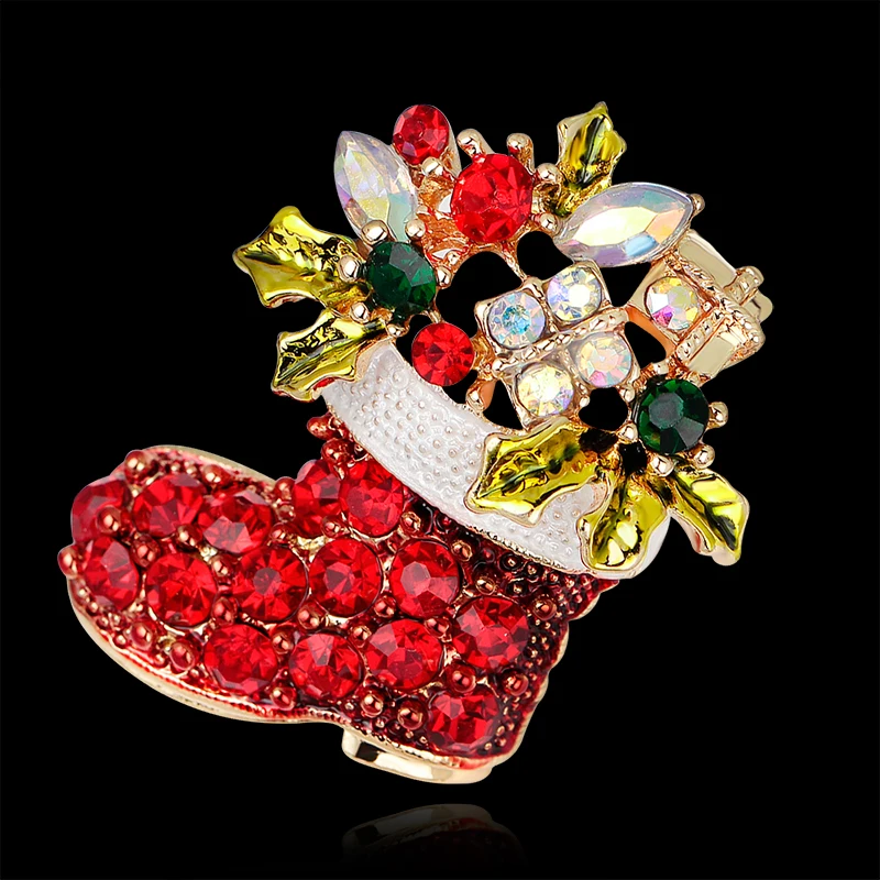2018 эмаль и броши для Для женщин со стразами носок контактный брошь ювелирные