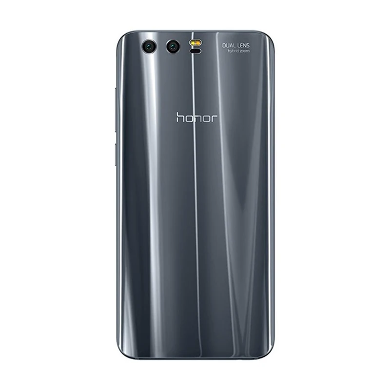 Gray Huawei, аккумулятор, стеклянная задняя крышка для huawei Honor 9 STF-AL00, 5,15 дюйма, задняя крышка, защитный чехол для телефона - Цвет: Gray