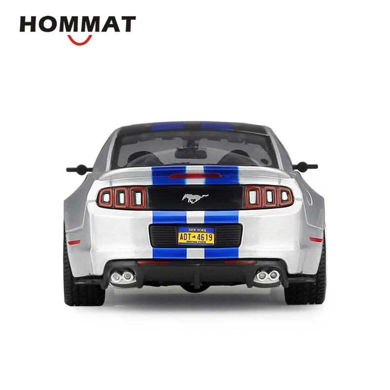 HOMMAT Simulation Maisto 1:24 Масштаб Ford Mustang Street Racer модель автомобиля литой под давлением игрушечный автомобиль модель автомобиля коллекционная