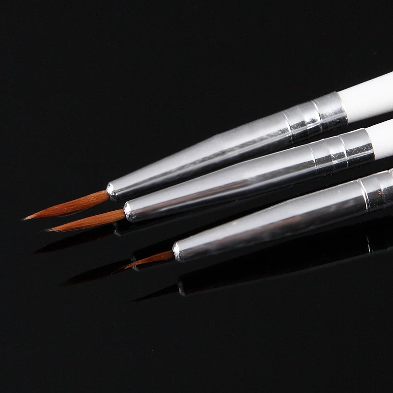 Monja набор инструментов для маникюра из 3 предметов нейл арта с французскими