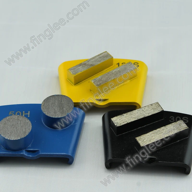 Finglee две пуговицы сегмент легко скользить diamond бетона шлифовальные лезвие