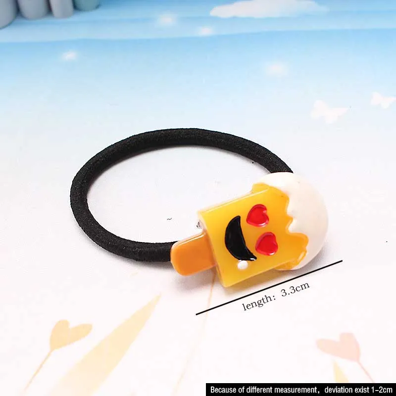 Эластичные резинки для волос Q Kids изящные аксессуары с дизайном мороженого