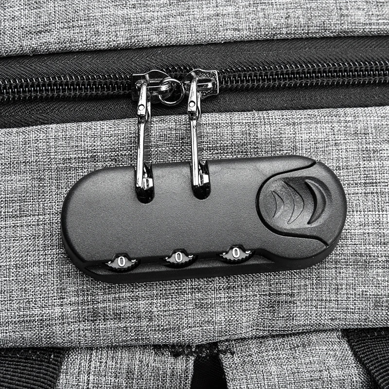 USB Противоугонный рюкзак для ноутбука мужской с зарядкой подростков Мужская