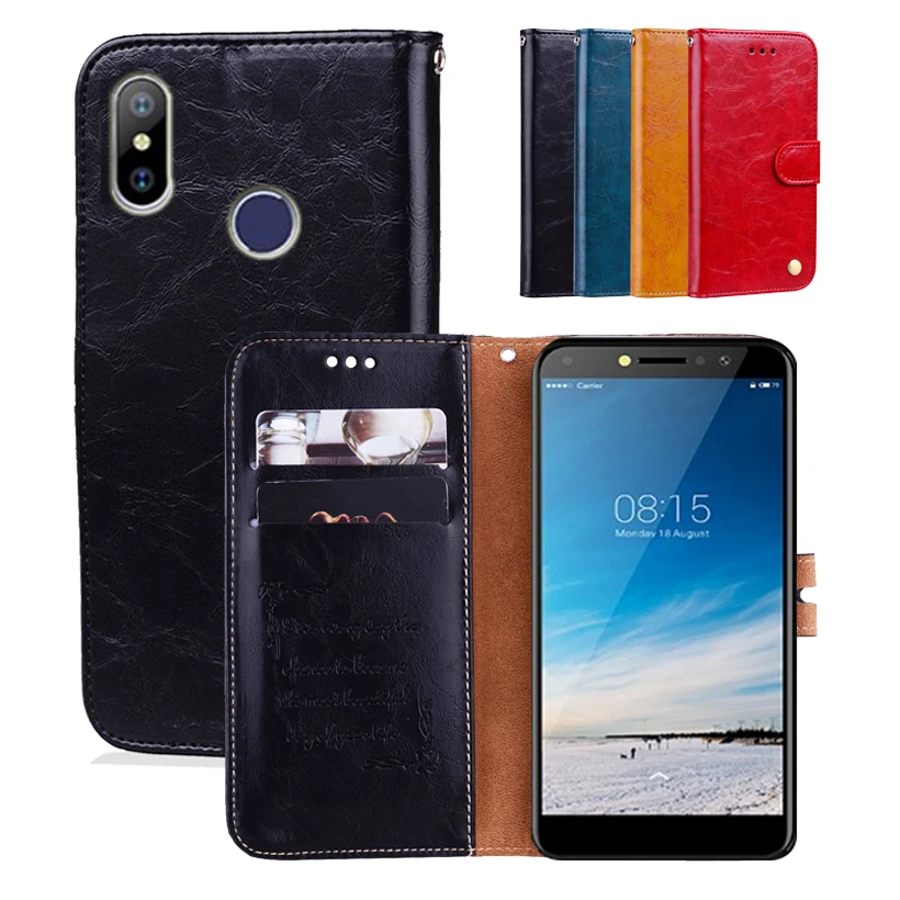 Чехол для BQ 5515L откидной из искусственной кожи чехол телефона Быстрый кошелек с