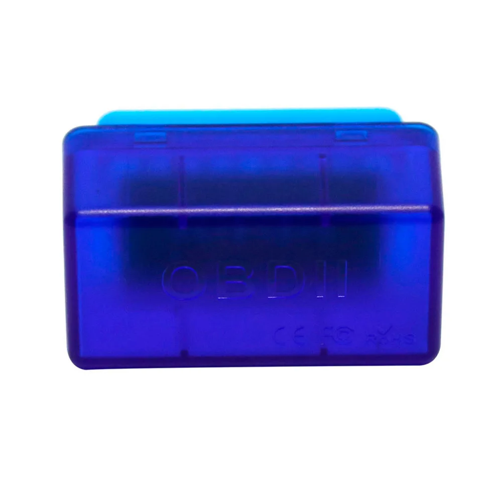 Супер Мини elm327 Bluetooth OBD2 V2.1 OBD 2 Автомобильный диагностический инструмент интерфейс сканер Elm-327 OBDII адаптер Авто диагностический инструмент