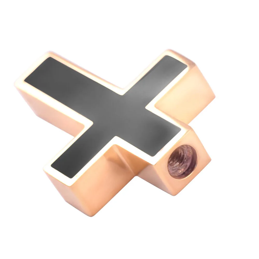 Ювелирные изделия 8355 крест Кремация кулон с пеплом памятный сувенир зола урна