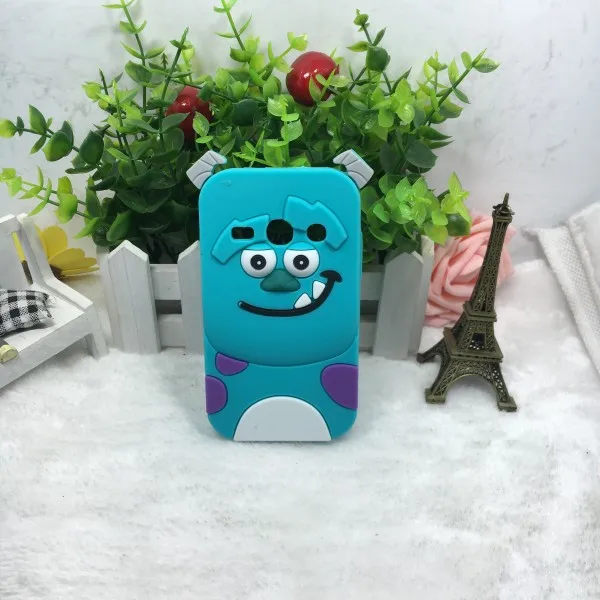 Для Samsung Galaxy Fame S6810 Капа принципиально основа Роскошные 3D милый мультфильм мягкая