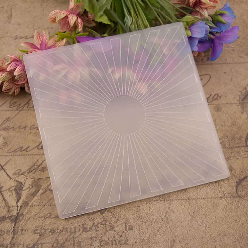 NCraft Embossing folders EM143 Plastic Embossing Folder For Scrapbooking DIY Photo Album Card