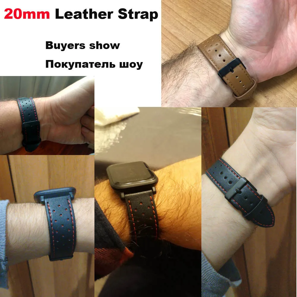 20 мм/22 мм Браслет Для Xiaomi Amazfit Bip ремешок GTS GTR 42 наручных 47 Темп Stratos 2