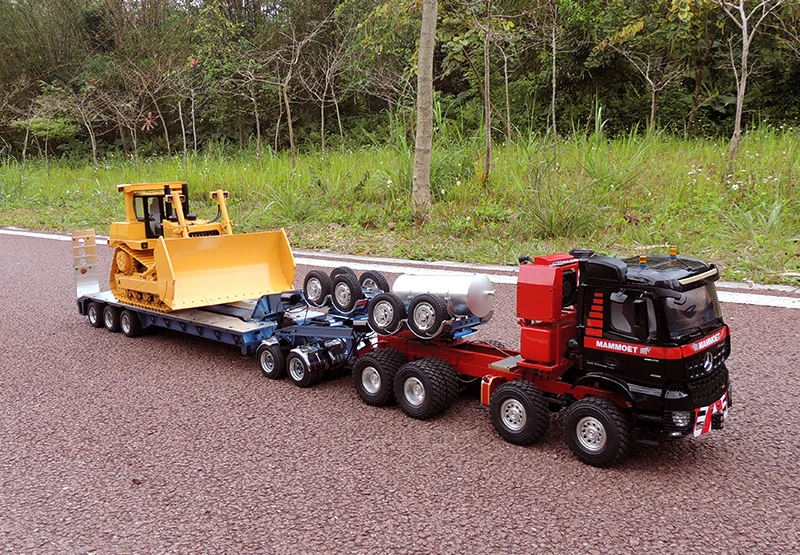 Весы из сплава с ЧПУ трейлер RC для Тамия benz sca R620 R470 R730 1/14 3363 3348 ACTROS VOLVO KING LESU MAN TGX TGS