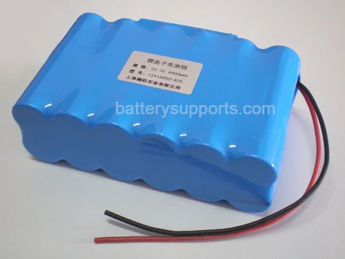 SuPower 21.6V 22V 22.2V 25.2V 4400mAh Lithium Li-ion Rechargeable Battery Pack Max 4A with built-in protection circuit board PCM |