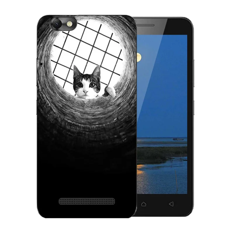 Мягкий чехол для телефона из ТПУ Для Lenovo Vibe C A2020 Capa Pusscat чехлы телефонов A2020a40 DS A 2020