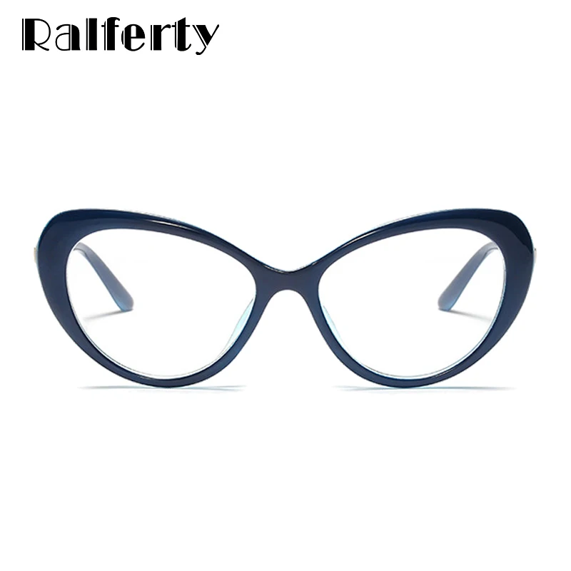 Женские прозрачные очки Ralferty винтажные кошачий глаз с оправой для близорукости