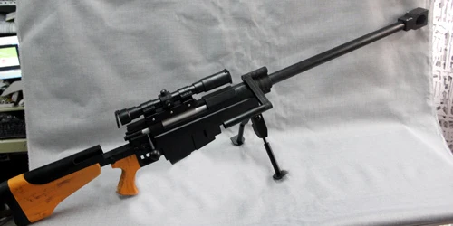 Version 1 SAO Gun Gale Online GGO Sinon снайперская винтовка Hecate II Косплей копия оружия реквизит - Цвет: Version 1