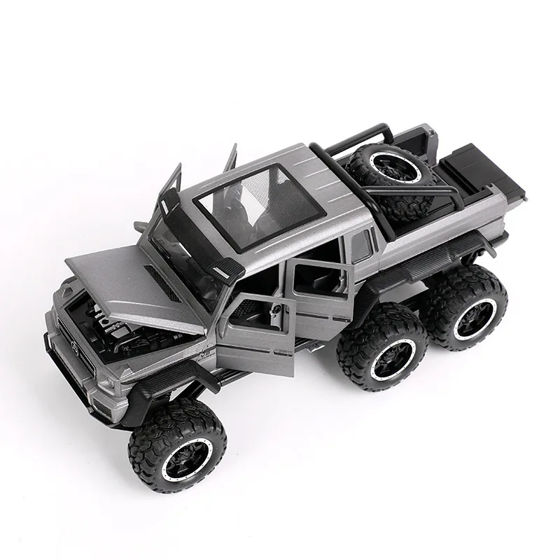 1:32 игрушечный автомобиль G63 JEEP металлическая Игрушечная машина из сплава литой