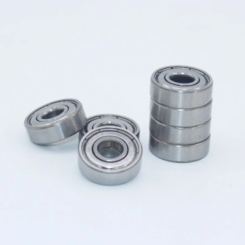 100 шт./лот 608ZZ 608Z подшипник 608 ZZ ABEC 7 8*22*7 мм скользящие роликовые подшипники