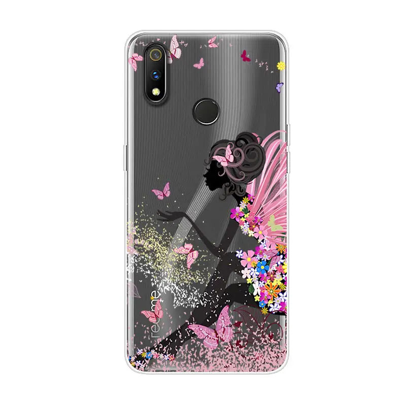 Силиконовый чехол OPPO Realme 3 Pro для Realme3 3Pro Realme3Pro задняя крышка|Бамперы| |