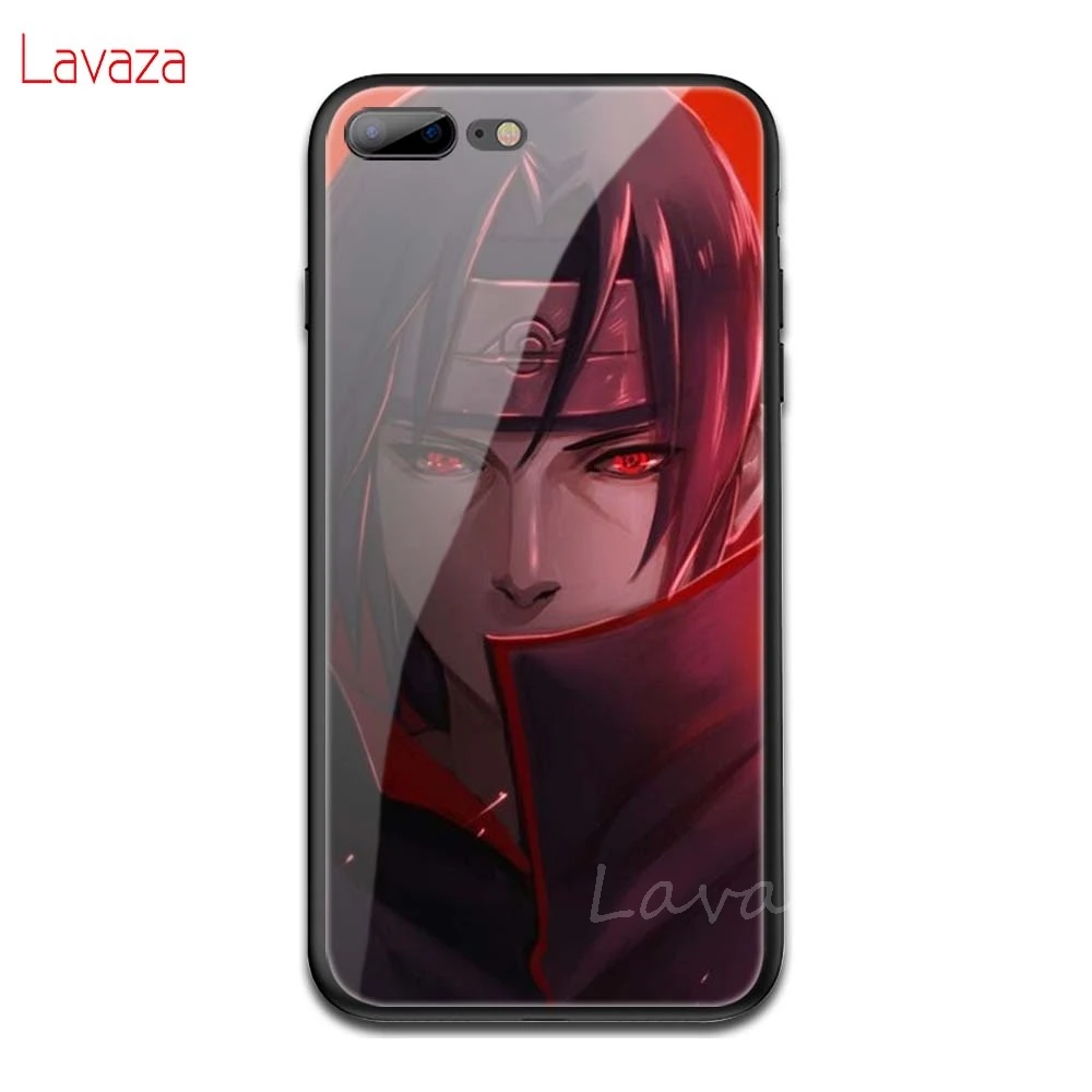 TG3 Lavaza Наруто Итачи Учиха закаленное стекло мягкий чехол для iPhone 6 6S 7 8 Plus 5 5S SE XR X XS 11 Pro MAX чехол - Цвет: TG3