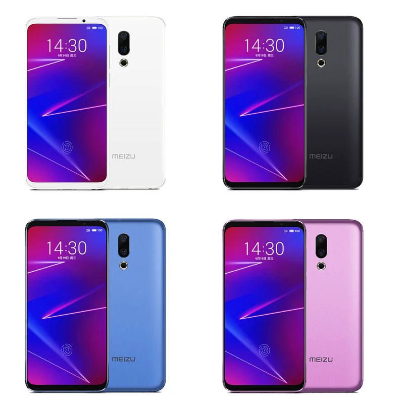 Глобальная версия Meizu 16 4G LTE 6G ram 64G 128GB rom мобильный телефон Snapdragon 710 Восьмиядерный