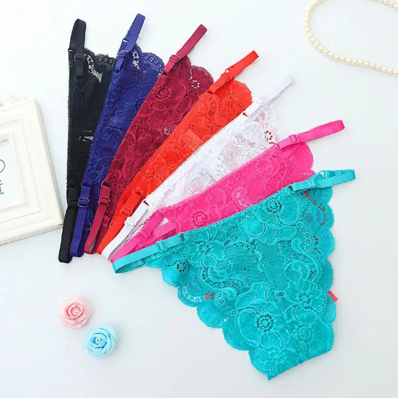 Женские кружевные трусики ажурные бесшовные прозрачные нижнее белье 2019|Женские