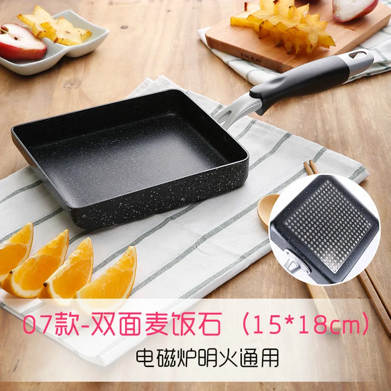 Японский стиль Яйцо роллы сковорода банджи горшок нефрит горящая омлет