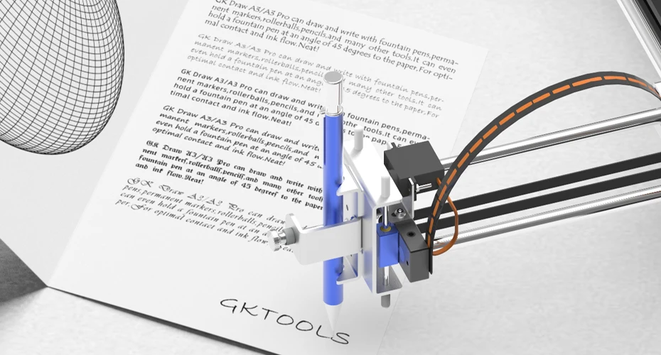 Чертежная машина Новое обновление GKDraw X3 DIY акрил Corexy XY Drawbot GRBL плоттер Комплект Надписи робот ЧПУ