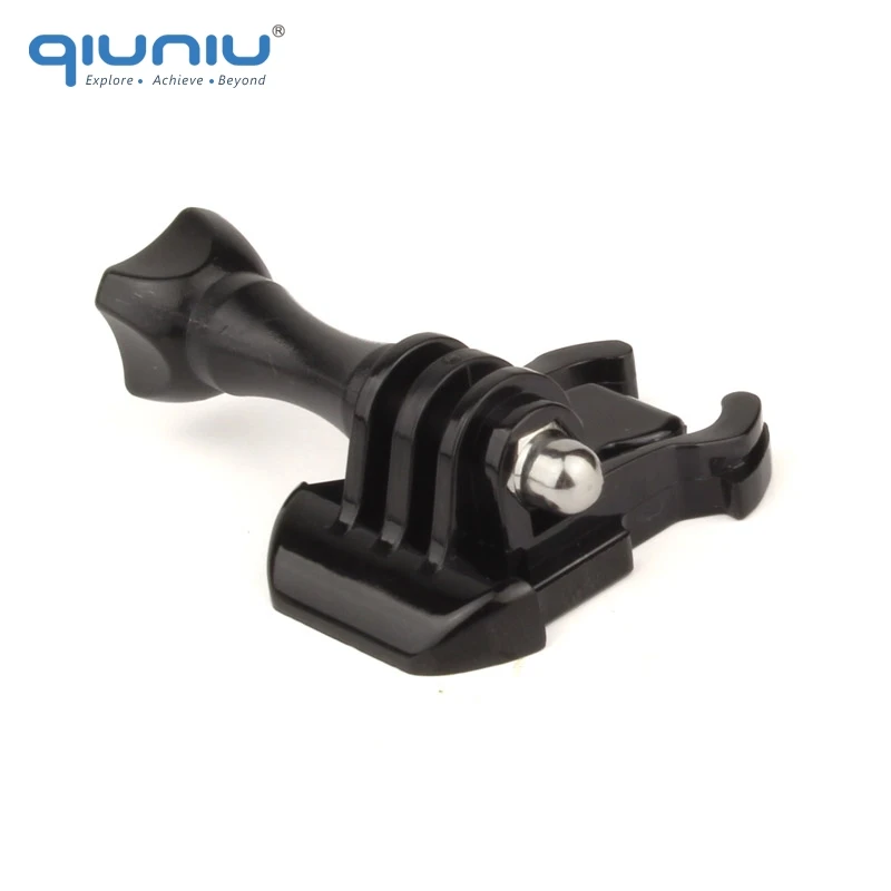 QIUNIU для GoPro Шлем Боковое крепление изогнутый клей Боковое крепление комплект для GoPro Hero 2 3 3+ 4 5 6 для Xiaomi Yi для камеры SJCAM