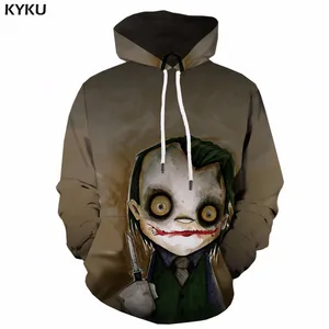 KYKU3d толстовки с черепом, мужская толстовка с капюшоном, с принтом в виде ведьмы, аниме, с принтом крови, 3d толстовки на Хэллоуин, Мужская одежда, повседневная Уличная одежда, Новинка
