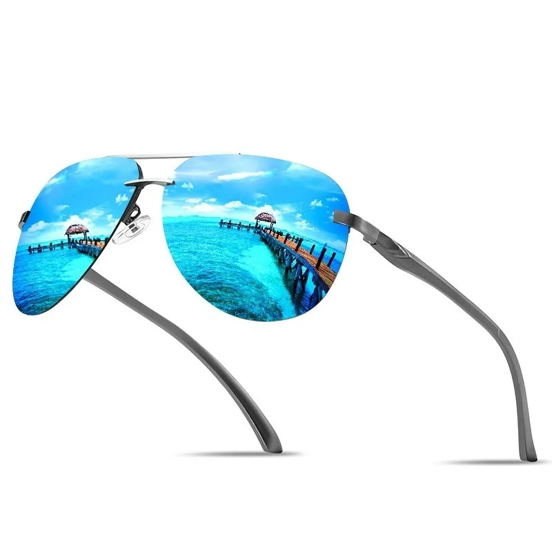 Top Brand Design Men Polarized Sunglasses Fishing Driving Sun Glasses for Men/Women Rimless HD Anti-Vertigo Eyewear | Аксессуары для