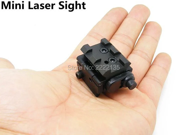 Высокое качество 650нм Мини Тактический Компактный пистолет винтовка Красный