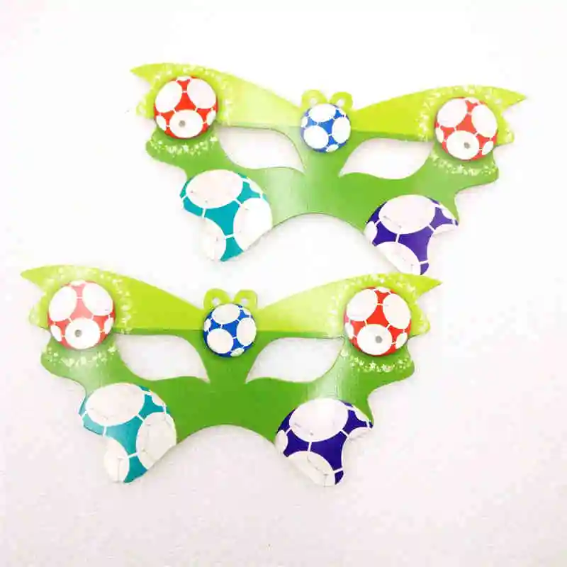 mask 6pcs Футбол кружки соломы коробка для конфет, для мальчиков, Детская футболка с одноразовой посуды вечерние поставки вечерние украшения набор Футбол пользу - Цвет: mask 6pcs