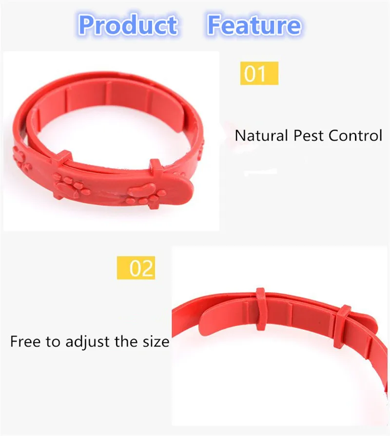 M20 горячая Распродажа ошейник для питомца кота Блошиный против вшей блошиный