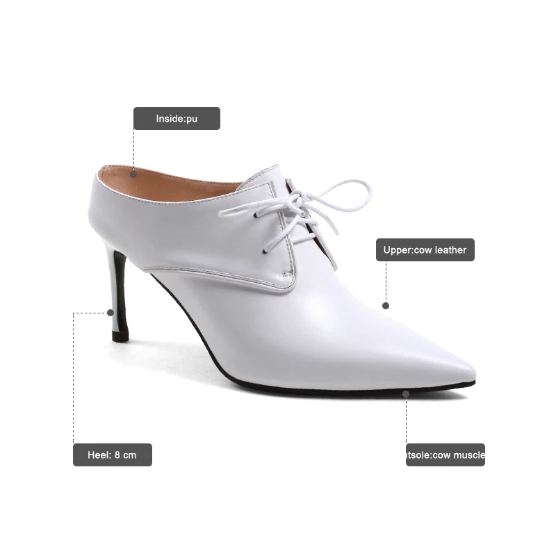 ISNOM/Новинка женские туфли-лодочки на высоком каблуке сезон весна модные туфли без