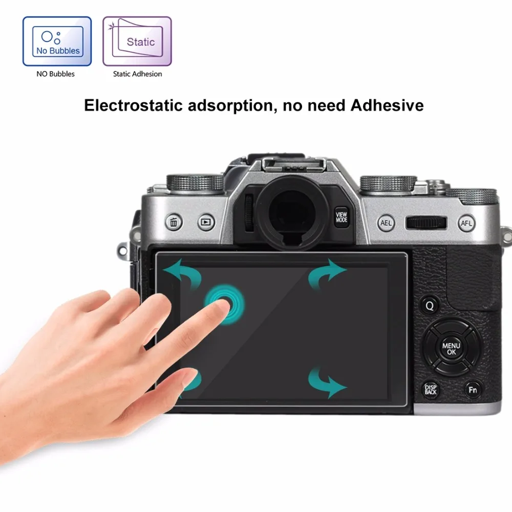 PULUZ для камеры Fujifilm X T10/T20 2.5D закругленные края 9H твердость поверхности закаленное
