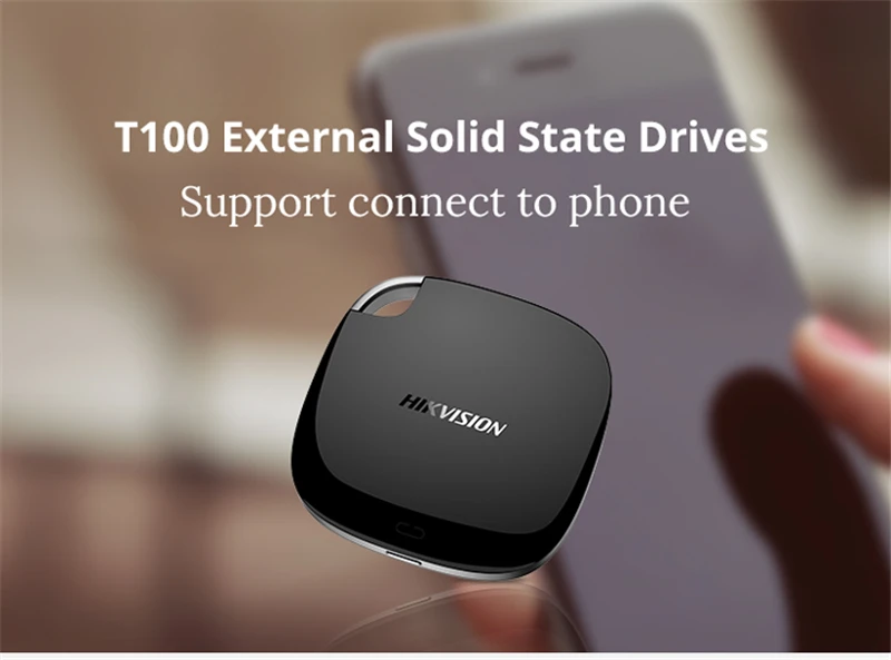 HIKVISION T100 внешний SSD 480 ГБ 960 ГБ внешний твердотельный накопитель Тип C USB SSD для телефона ноутбука Настольный многоцветный