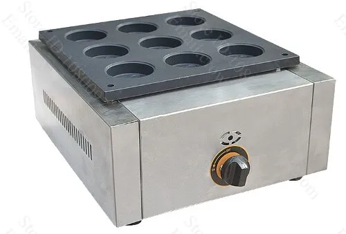 9 отверстие газовая машина для выпечки торта из Красной фасоли колеса маленькая