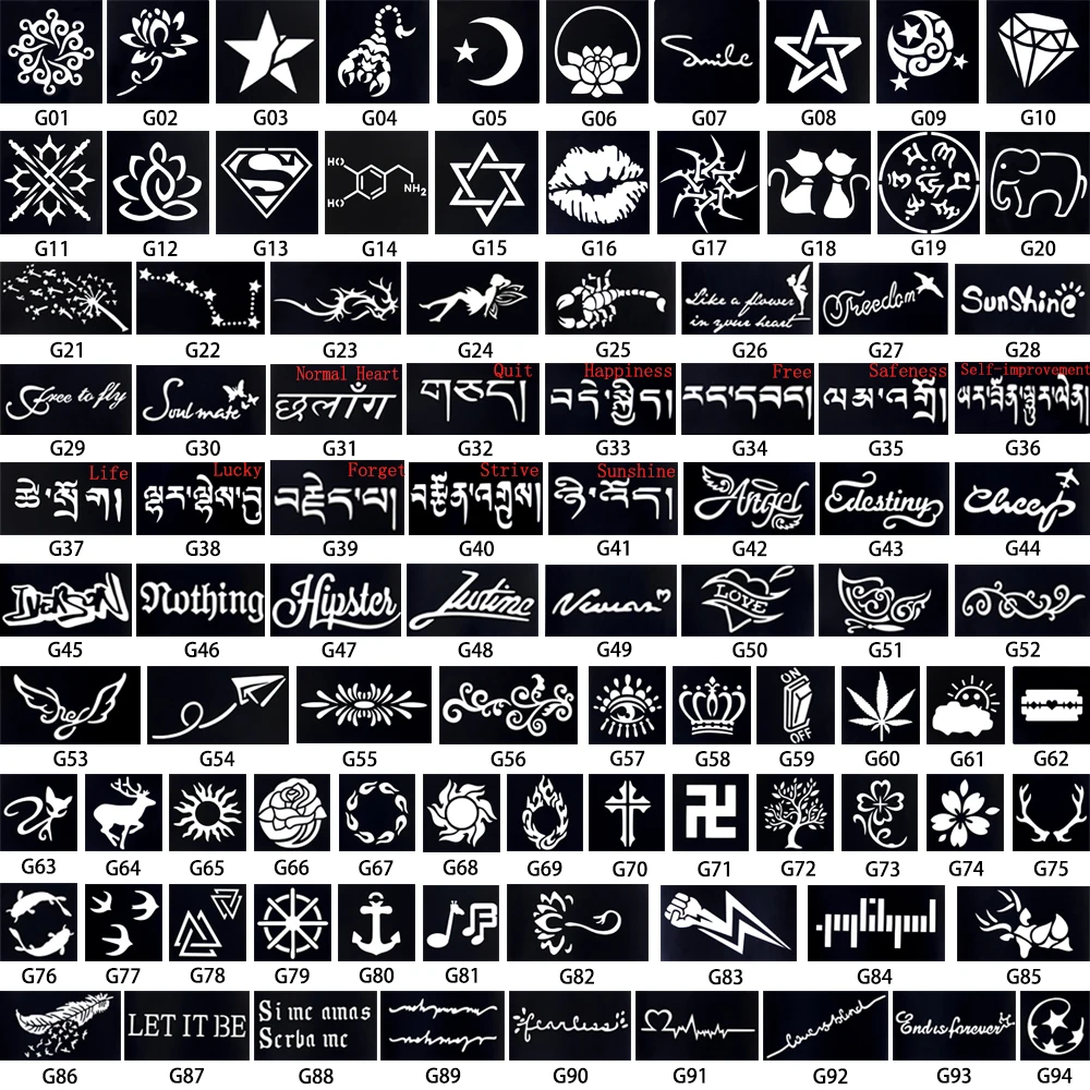 1 шт. трафарет для татуировки хной огненное кольцо фото сексуальный женский боди