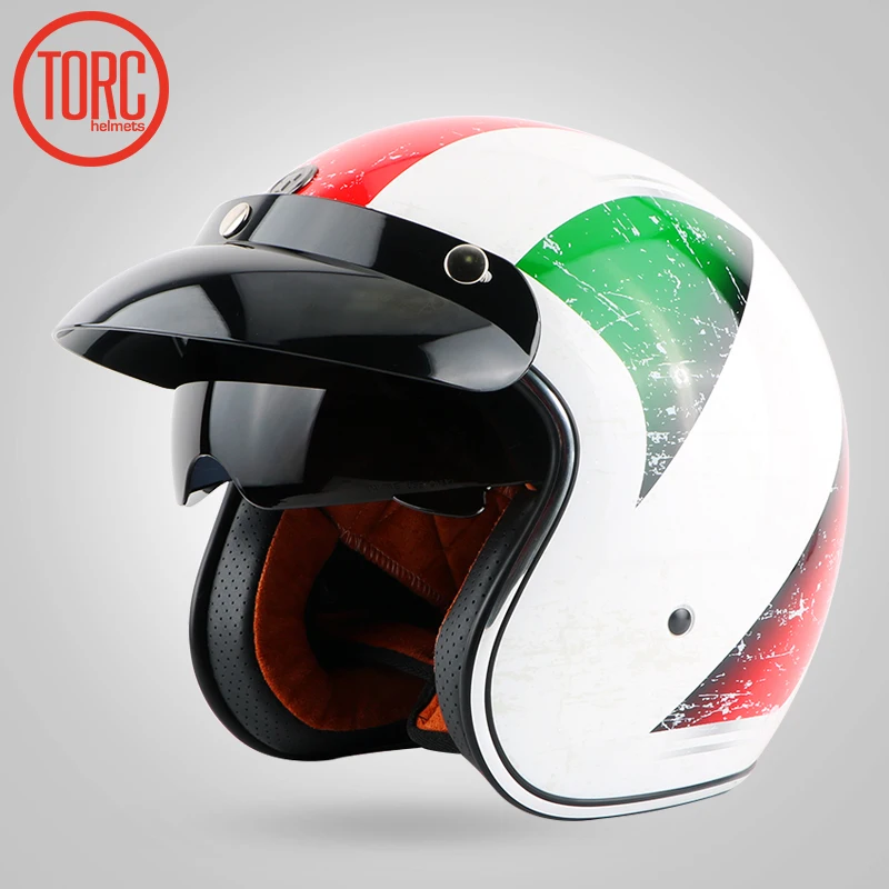 Винтажный мотошлем T57 moto rcycle 3/4 с открытым лицом шлем Cool skull casco cicleta Capacete