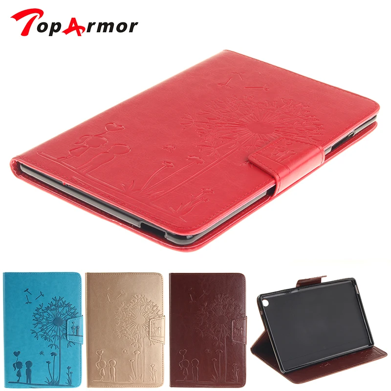 Toparmor Тиснение Стенд Флип кожаный чехол для Asus ZenPad S 8.0 Z580CA 580c Z580 Планшеты PC задняя