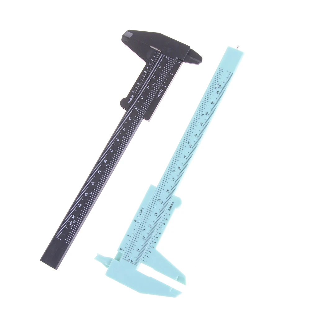 Пластиковая линейка 6 дюймов 150 мм|vernier caliper|sliding gaugevernier jewelry |