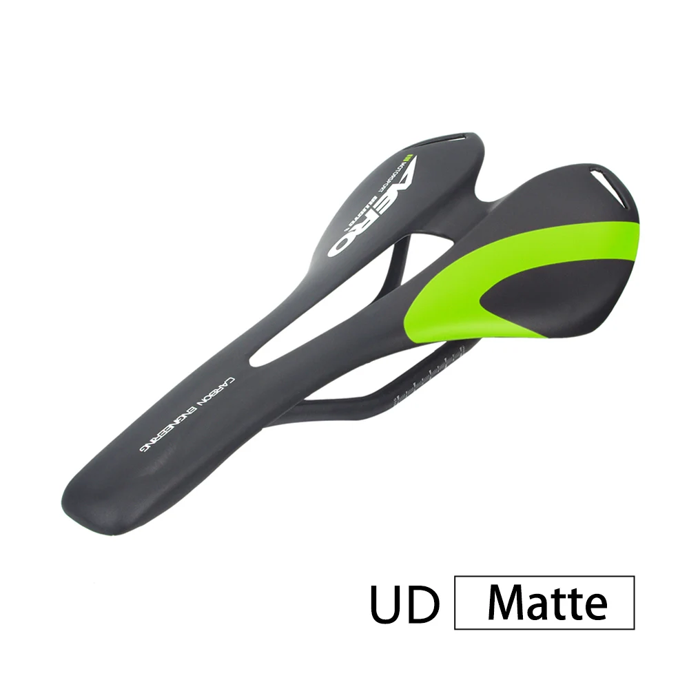 UD Matte Green Ullicyc Топ новейший многоцветный верхний уровень горный велосипед полностью углеродное седло/шоссейное велосипедное седло/MTB или дорожные части/ZD136 - Цвет: UD Matte Green