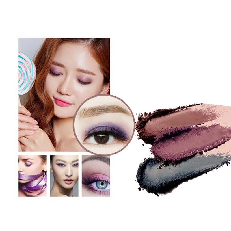 10 цветов/Набор теней для век палитра тени бровей набор макияжа инструмент