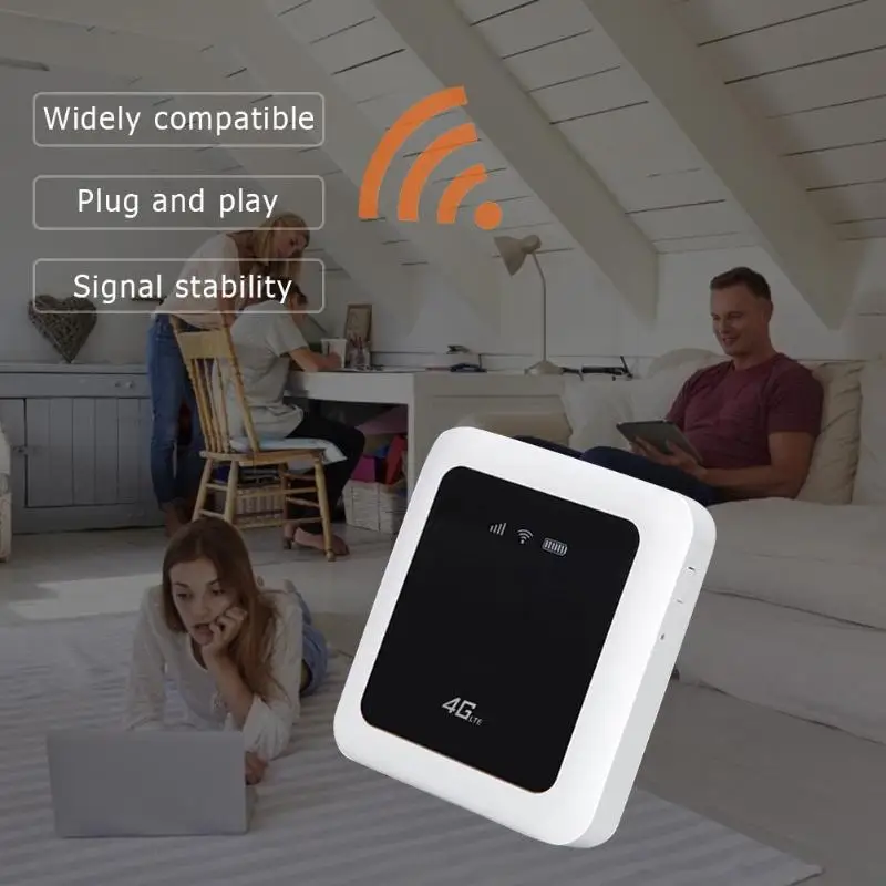 Portable 4G/3G Mini Wifi Router Dongle 150Mbps Wireless Receiver Mobile Hotspot Qualcomm Dual Core Platform and WIFI Scheme | Компьютеры и