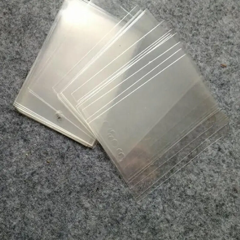 3.9x5.9inch Прозрачный плоский Открытый Топ маленькие пластиковые пакеты конфеты леденец печенье упаковочный целофан мешок Свадебная вечеринка украшения подарочные сумки - Цвет: 3.9x5.9inch