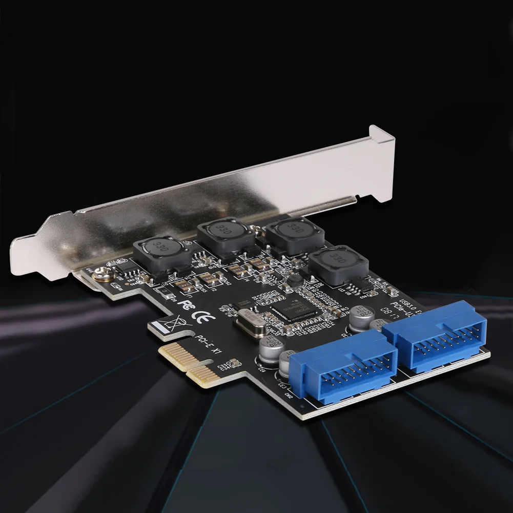 Плата расширения USB 3 0 PCI E адаптер контроллер концентратора карта для Windows Vista