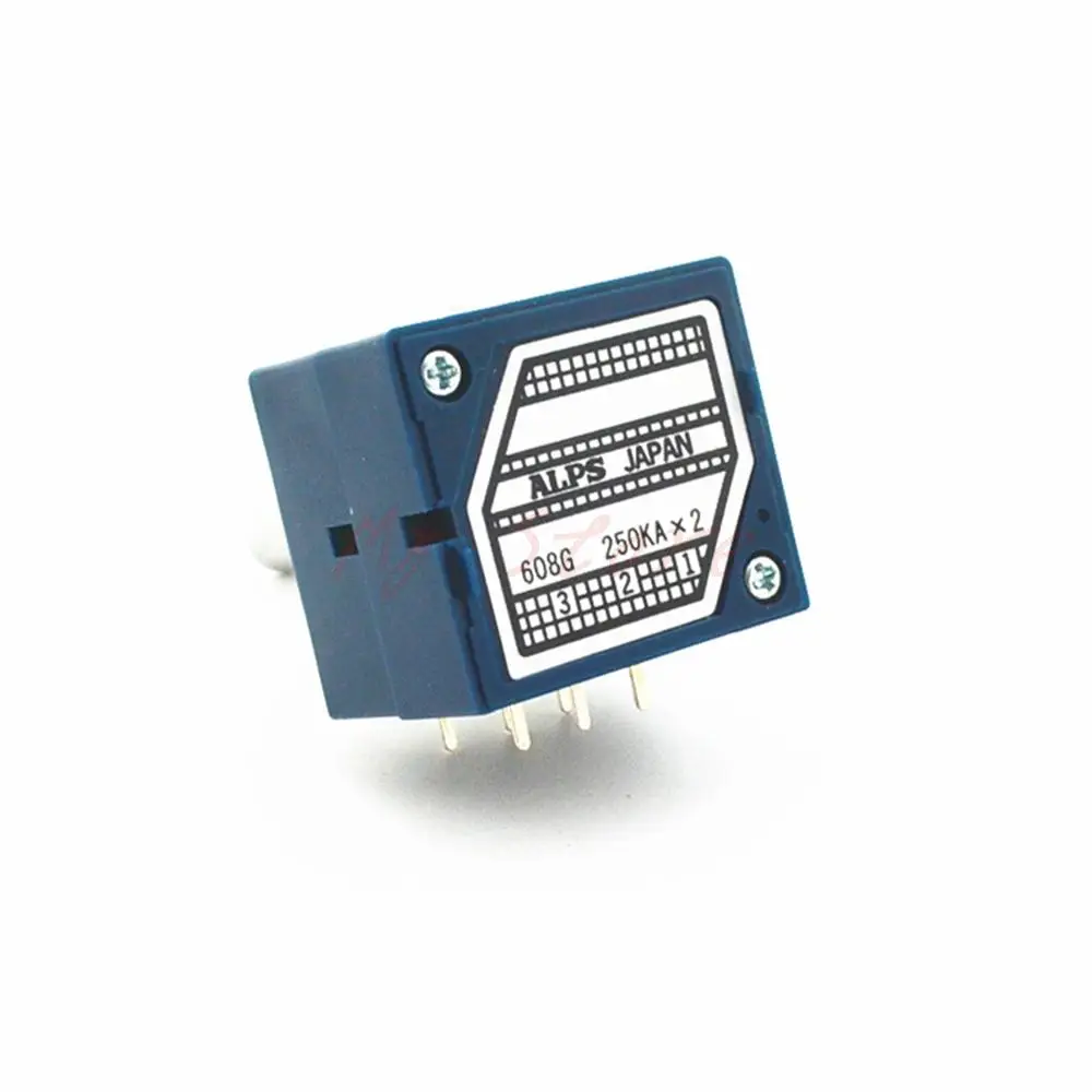250K ALPS RK27 объемный двойной потенциометр 250KAX2 щелевой Япония|Выключатели| |