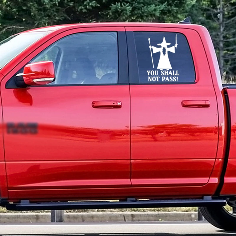 Автомобильная наклейка для вас не пройдет Anti Road Rage Gandolf украшение стайлинга